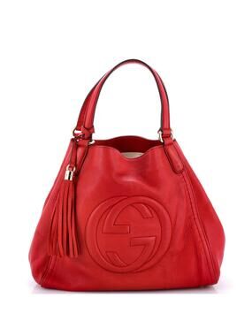Gucci Soho Shoulder Bag Leather Medium #298406G15B